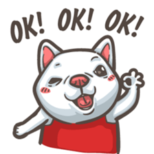 Shiba Inu-Happy sticker #9858550