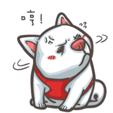Shiba Inu-Happy sticker #9858559