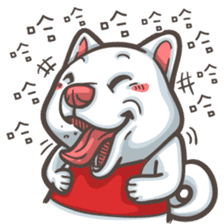 Shiba Inu-Happy sticker #9858560