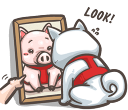 Shiba Inu-Happy sticker #9858566