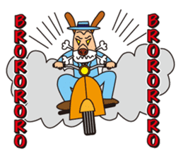 Excellent detective puppy sticker #9858620