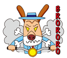 Excellent detective puppy sticker #9858621