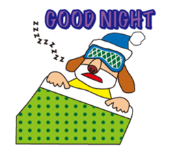 Excellent detective puppy sticker #9858622