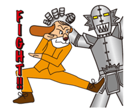 Excellent detective puppy sticker #9858623