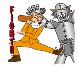 Excellent detective puppy sticker #9858623