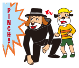 Excellent detective puppy sticker #9858627