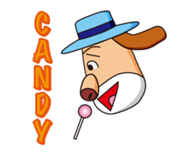 Excellent detective puppy sticker #9858638