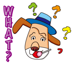 Excellent detective puppy sticker #9858639