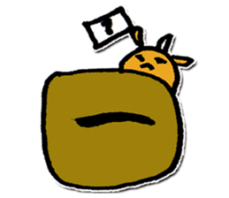 One character dog sticker #9858905