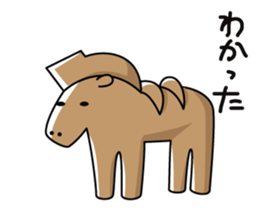 Clay figure zoo sticker #9858986