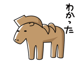 Clay figure zoo sticker #9858986