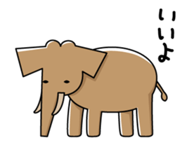 Clay figure zoo sticker #9858999