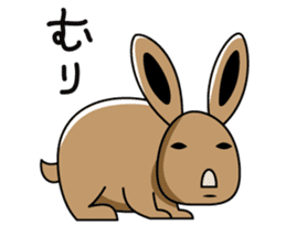 Clay figure zoo sticker #9859011