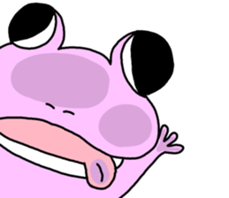 Couple of the frog sticker #9859072