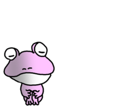 Couple of the frog sticker #9859073