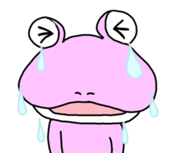 Couple of the frog sticker #9859074