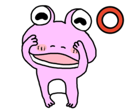 Couple of the frog sticker #9859083