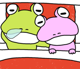 Couple of the frog sticker #9859095