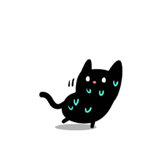 KURO_TAMA3 sticker #9859574