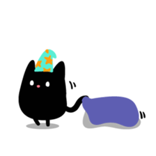 KURO_TAMA3 sticker #9859575