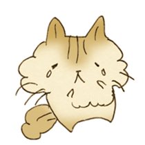 Chinchilla cat sticker #9859701