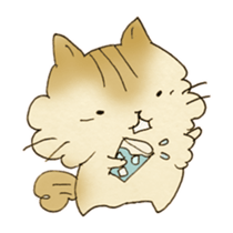 Chinchilla cat sticker #9859705