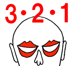 Eyes say things enough to mouth sticker #9859799