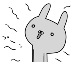 Suspect rabbit 5 sticker #9860014