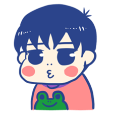 my son HARUO 3 sticker #9860106