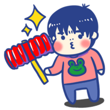 my son HARUO 3 sticker #9860129