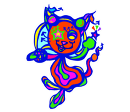 Pop and cute cats 2 sticker #9860257