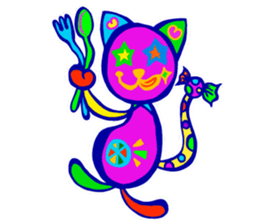 Pop and cute cats 2 sticker #9860262