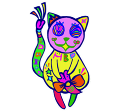 Pop and cute cats 2 sticker #9860265