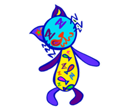 Pop and cute cats 2 sticker #9860267