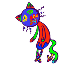 Pop and cute cats 2 sticker #9860269