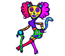 Pop and cute cats 2 sticker #9860273