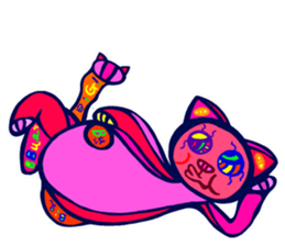 Pop and cute cats 2 sticker #9860274