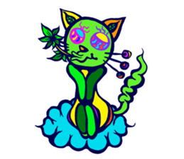 Pop and cute cats 2 sticker #9860281