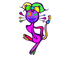 Pop and cute cats 2 sticker #9860284