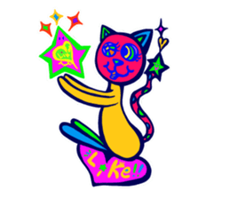 Pop and cute cats 2 sticker #9860288
