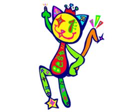 Pop and cute cats 2 sticker #9860290