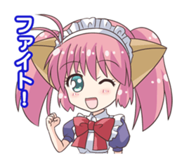 Cat ear housemaid2 sticker #9860379