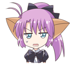 Cat ear housemaid2 sticker #9860402