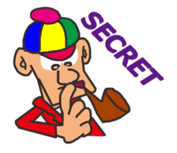 Mr Detective sticker #9860823