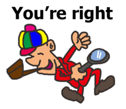 Mr Detective sticker #9860825