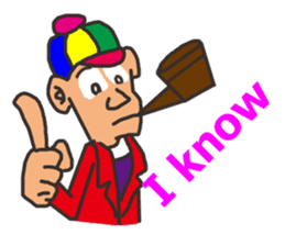 Mr Detective sticker #9860843