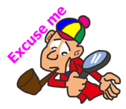 Mr Detective sticker #9860849