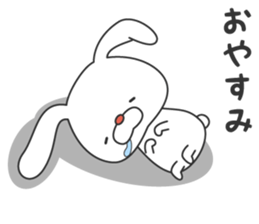 Tsundere Usa of rabbit sticker #9861227