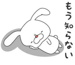 Tsundere Usa of rabbit sticker #9861235