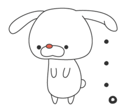 Tsundere Usa of rabbit sticker #9861239